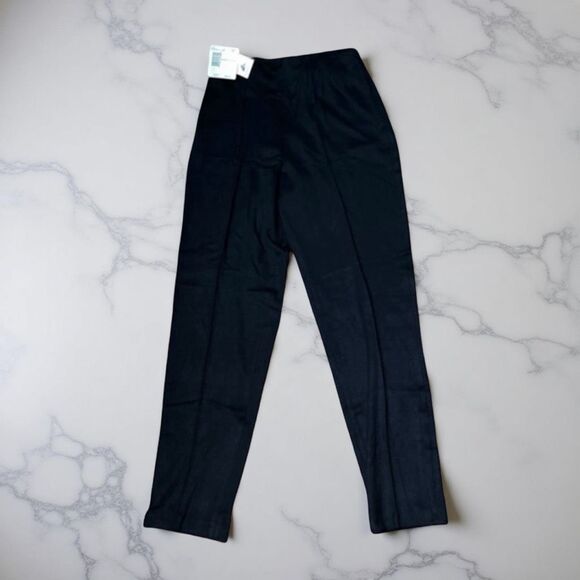 NWT Liz Claiborne Collections Black Dress Slacks Pants Size 10 B2 - Picture 1 of 5